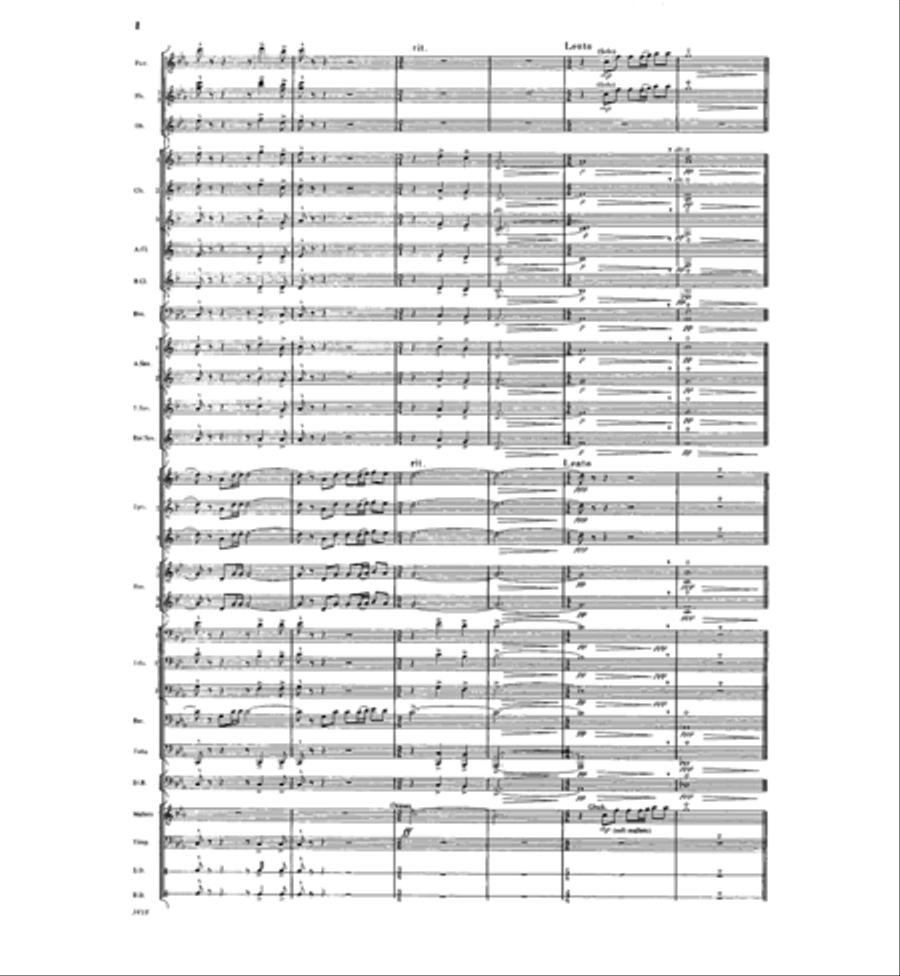Three Folk Miniatures Concert Band scores gallery preview page 6