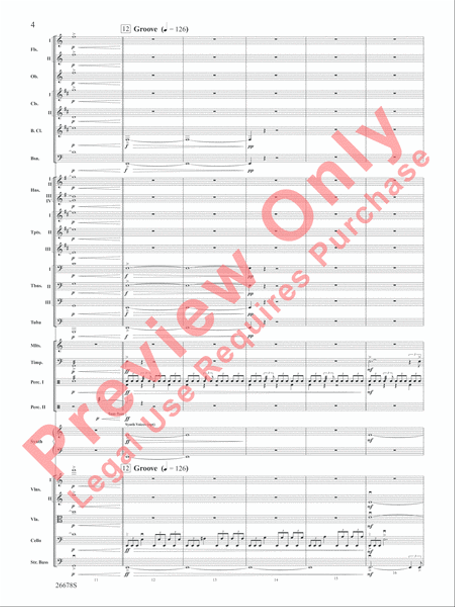 Suite from Video Games Live Full Orchestra scores gallery preview page 5
