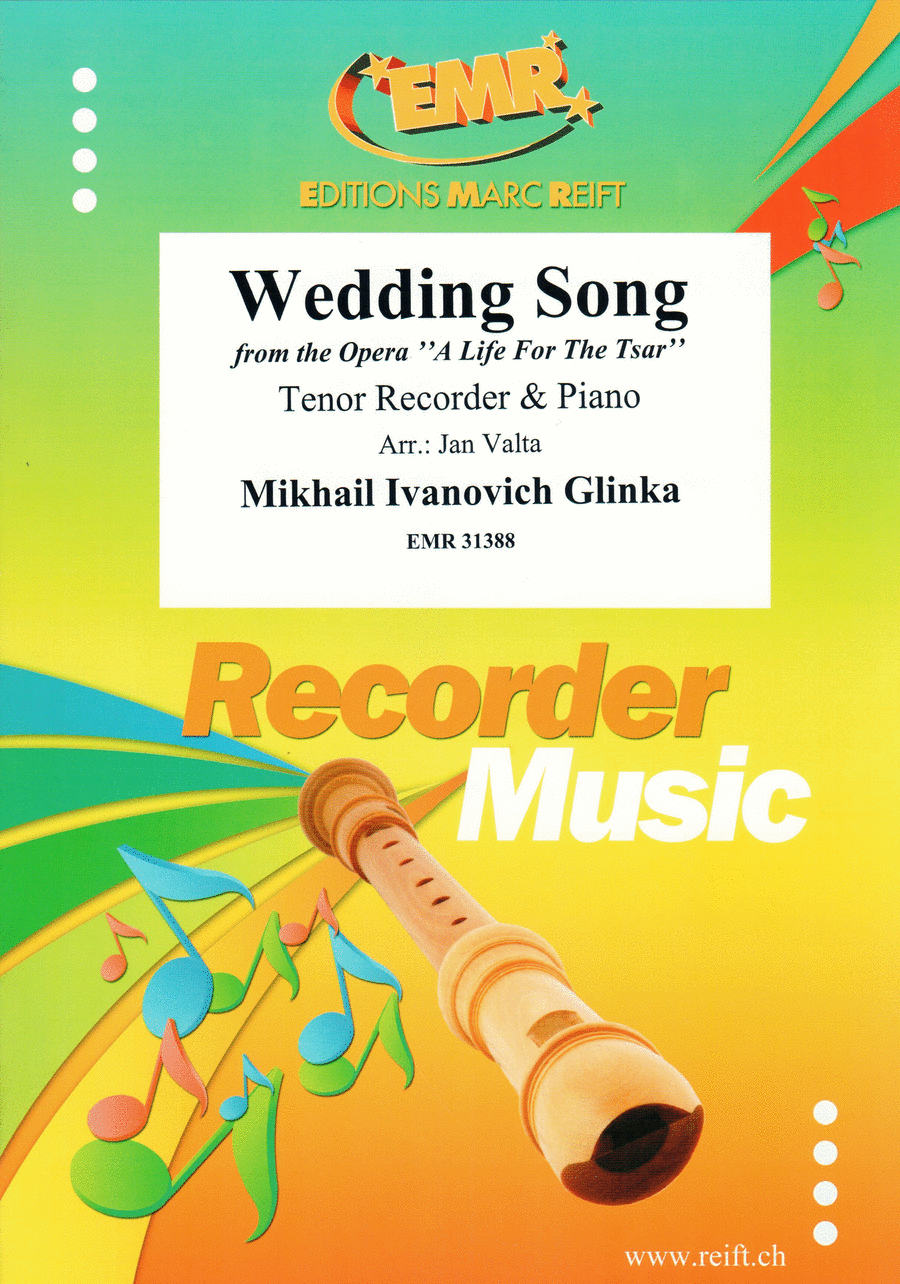 Wedding Song Tenor Recorder scores gallery preview page 1
