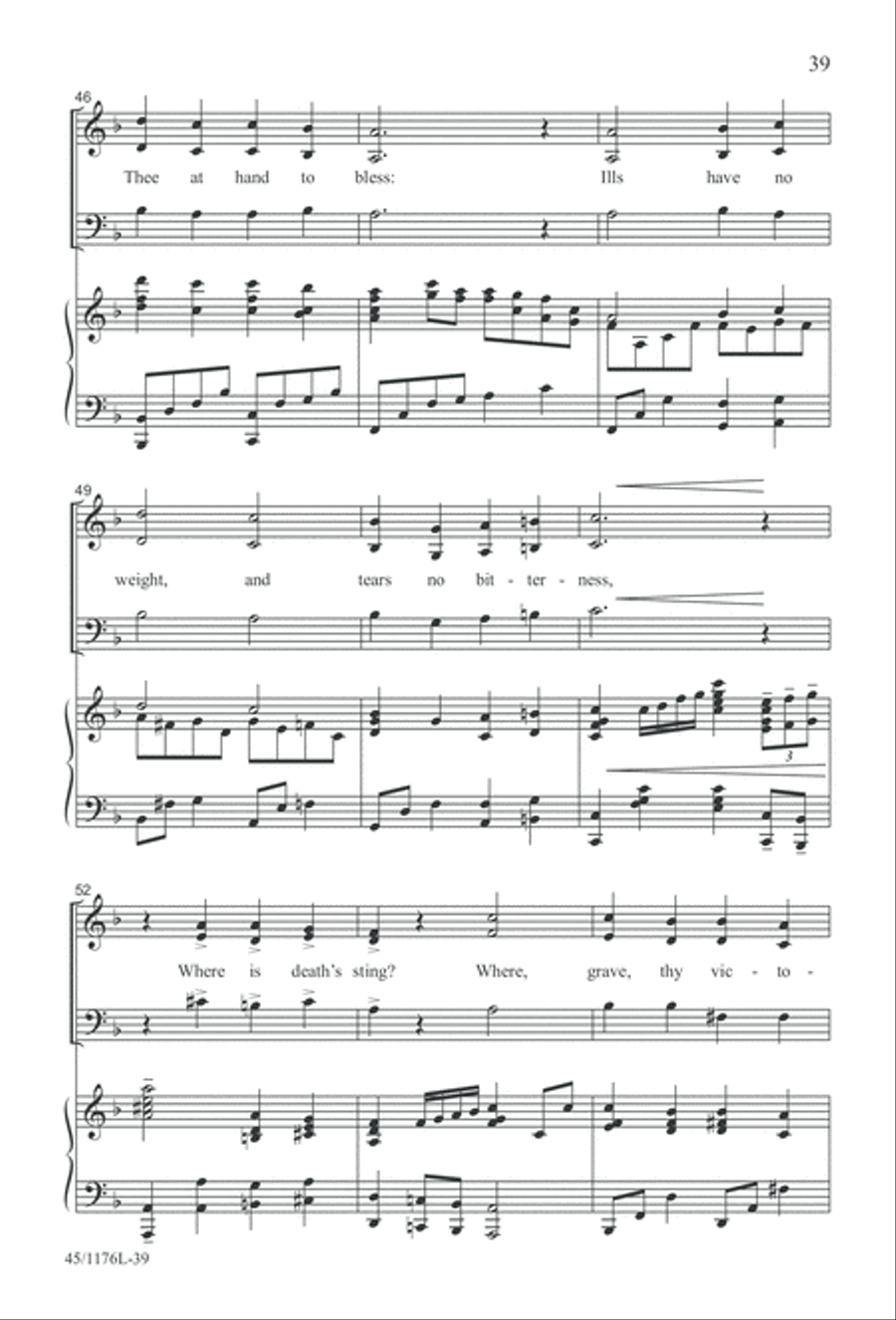 10 More Anthems for about 10 Singers 3-Part scores gallery preview page 39