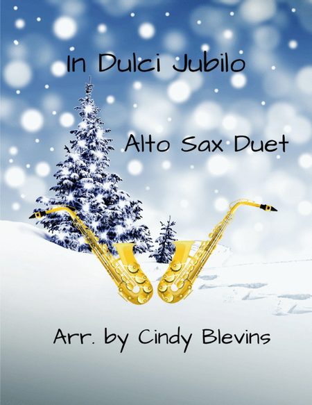 In Dulci Jubilo, Alto Sax Duet image number null
