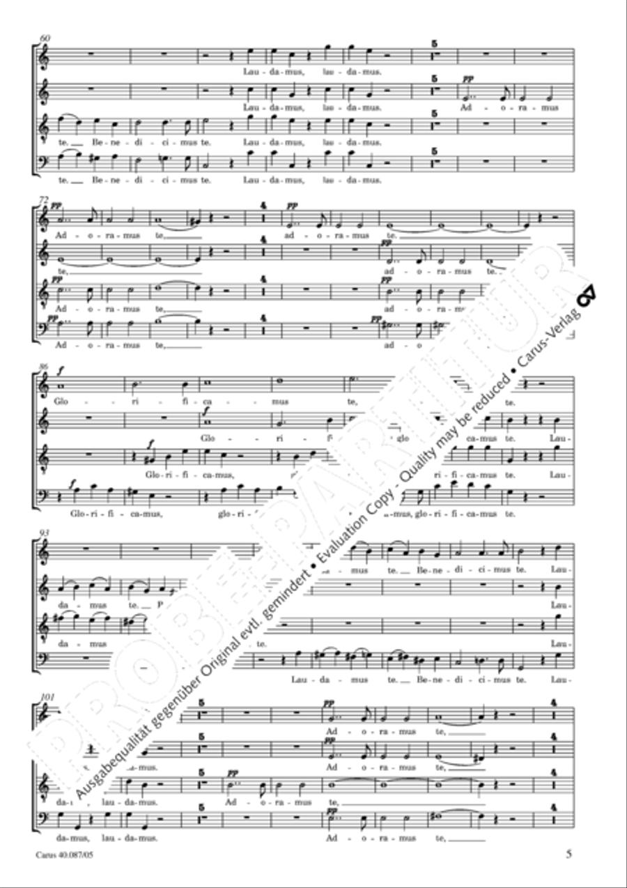 Messe solenelle in G 4-Part scores gallery preview page 6