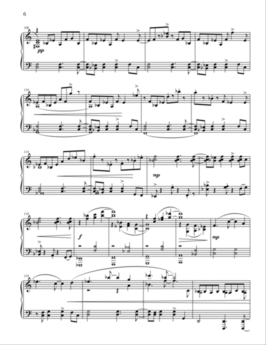 Chance of Rain Chance of Rain Piano Solo scores gallery preview page 6