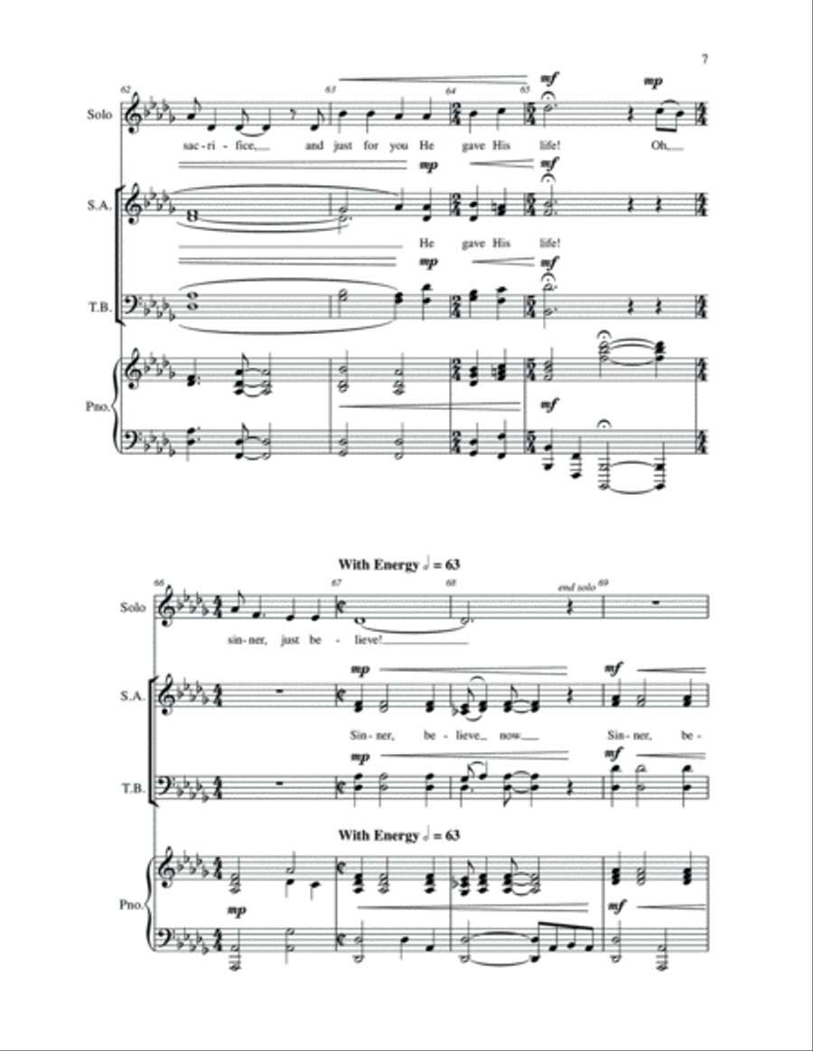 Ring Out the Gospel News Ring Out the Gospel News 4-Part scores gallery preview page 6