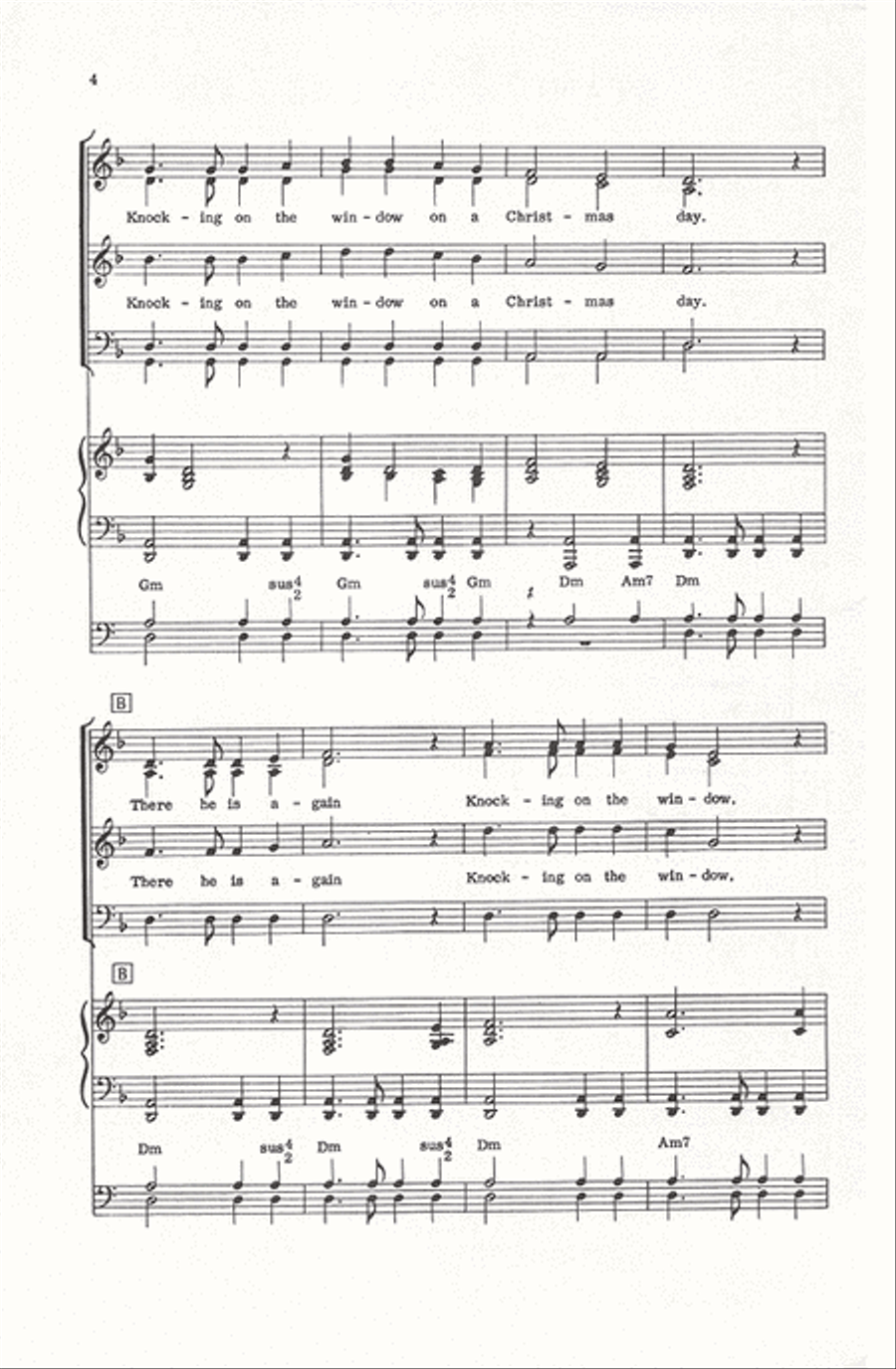 Standing in the Rain Standing in the Rain Divisi scores gallery preview page 3