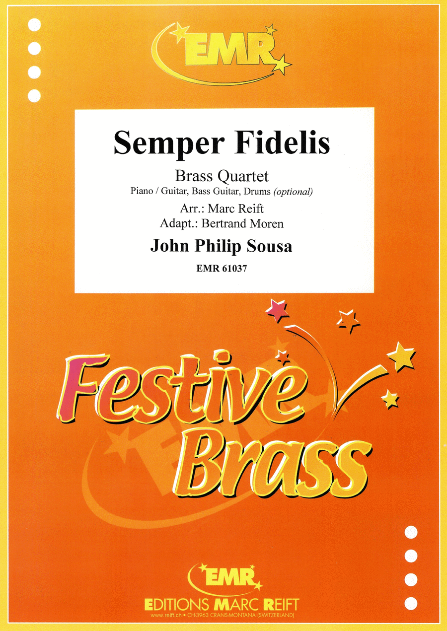 Semper Fidelis Brass Quartet scores gallery preview page 1