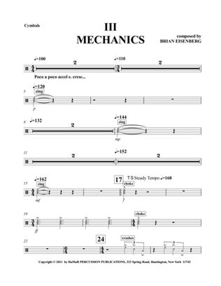 III Mechanics