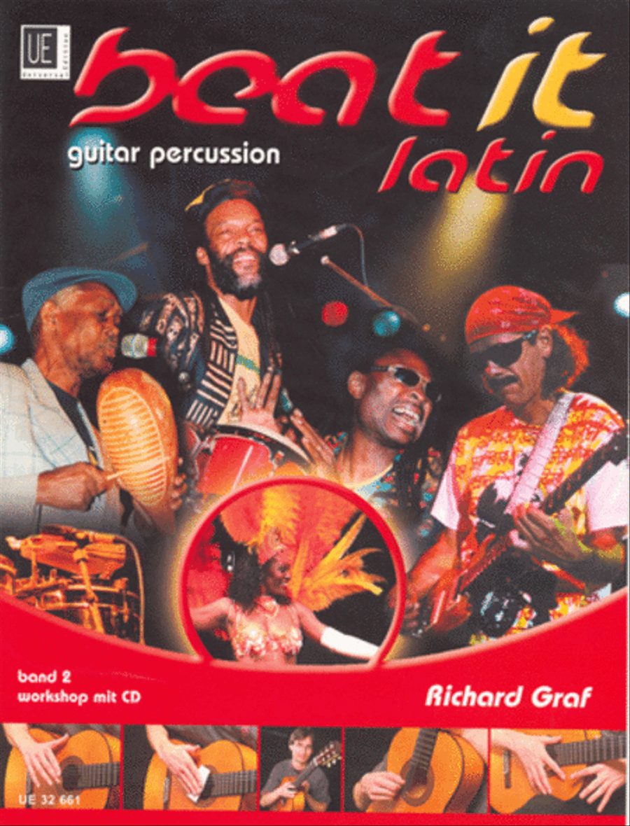 Beat It - Latin Guitar Percussion With CD Guitar scores gallery preview page 1