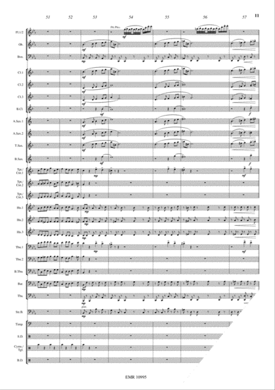 Coronation March Coronation March Concert Band scores gallery preview page 12
