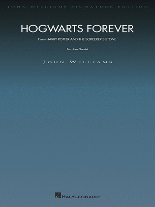 Book cover for Hogwarts Forever (from Harry Potter and the Sorceror's Stone)