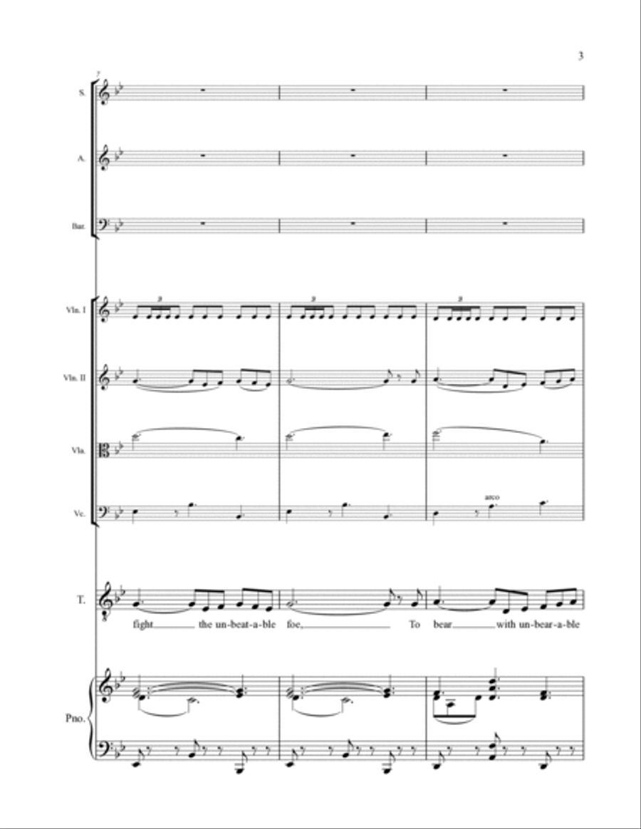 The Impossible Dream (the Quest) Large Ensemble scores gallery preview page 3