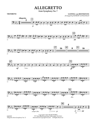 Allegretto (from Symphony No. 7) - Trombone