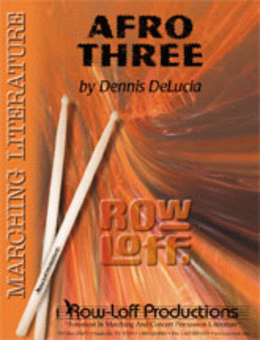 Afro Three w/Tutor Tracks Percussion Ensemble scores gallery preview page 1