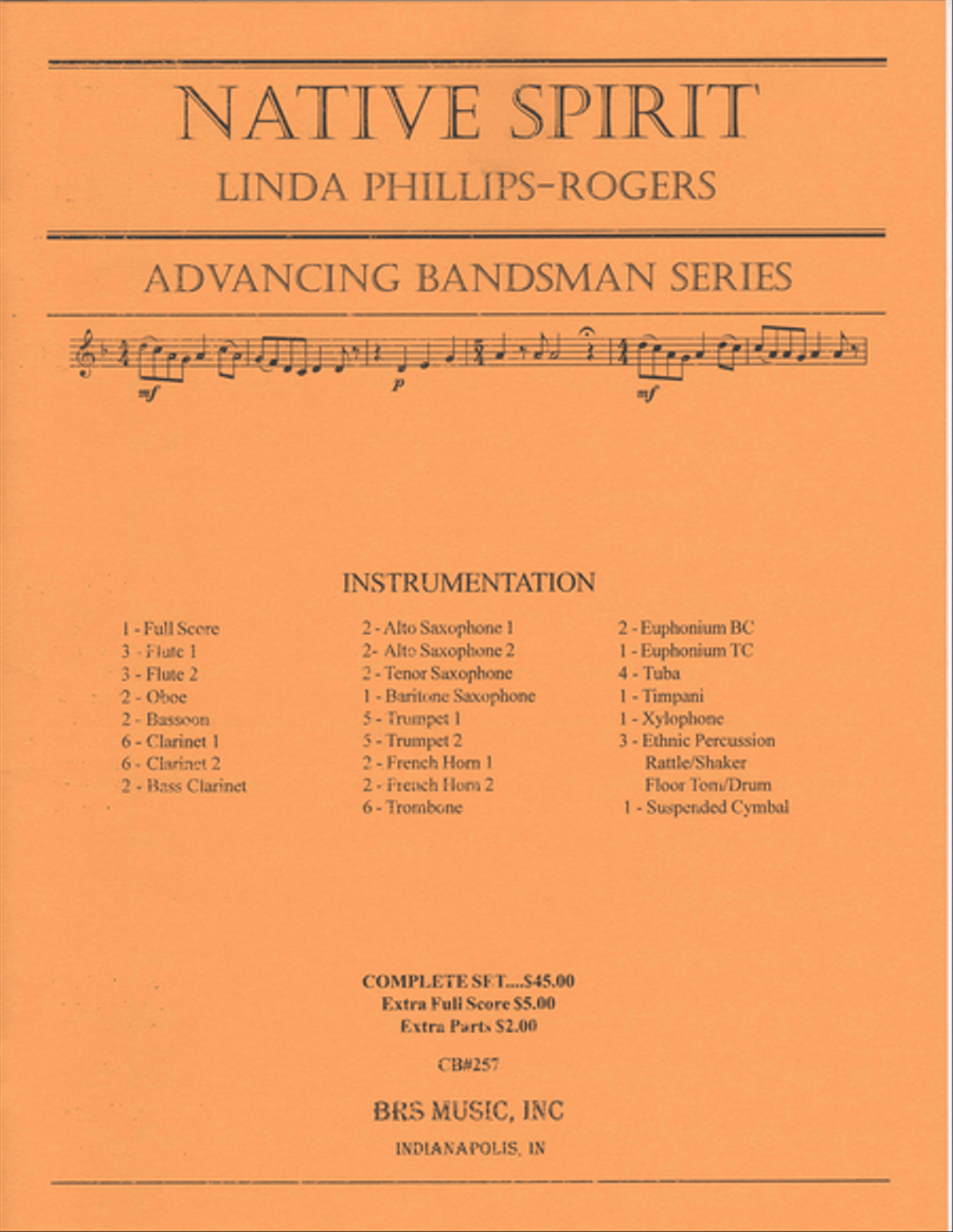 Native Spirit Set of Parts scores gallery preview page 1