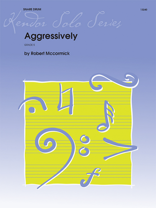 Book cover for Aggressively