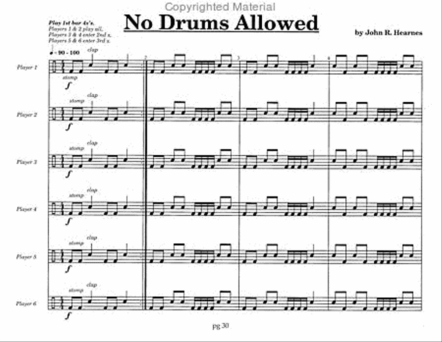 Quadruple Decker Quadruple Decker Percussion Ensemble scores gallery preview page 9