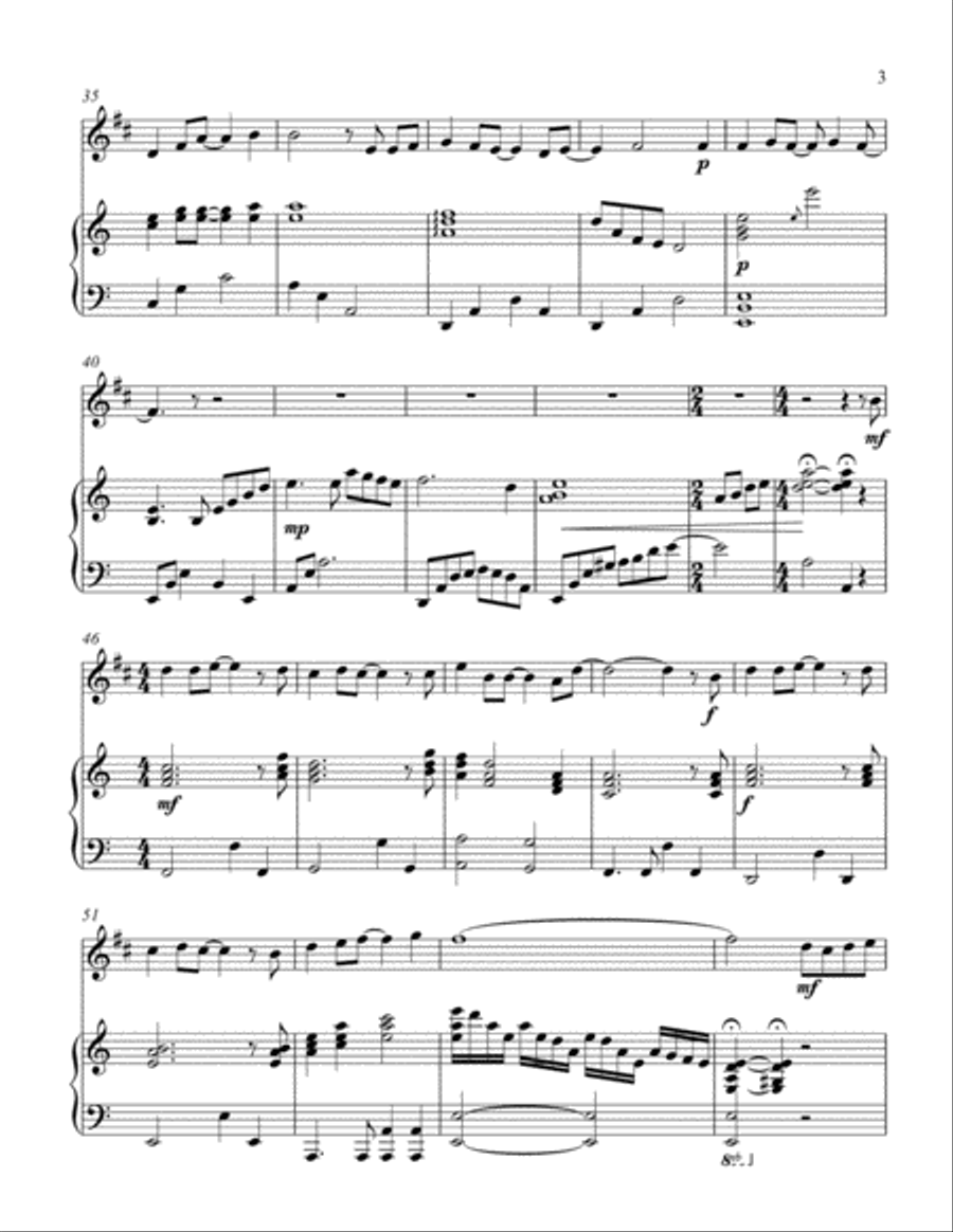 Mary, Did You Know? Piano scores gallery preview page 4