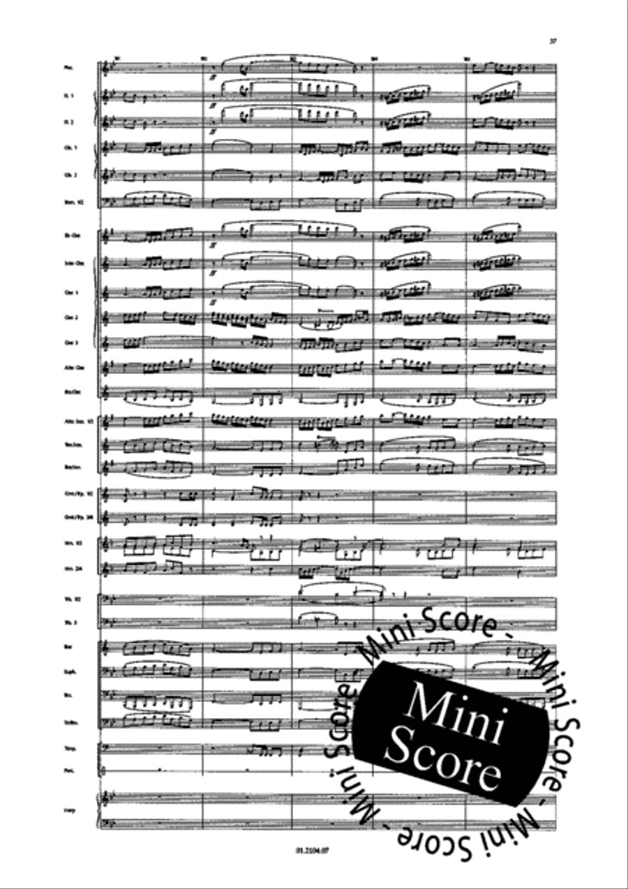 Die Meistersinger von Nurnberg Concert Band scores gallery preview page 41