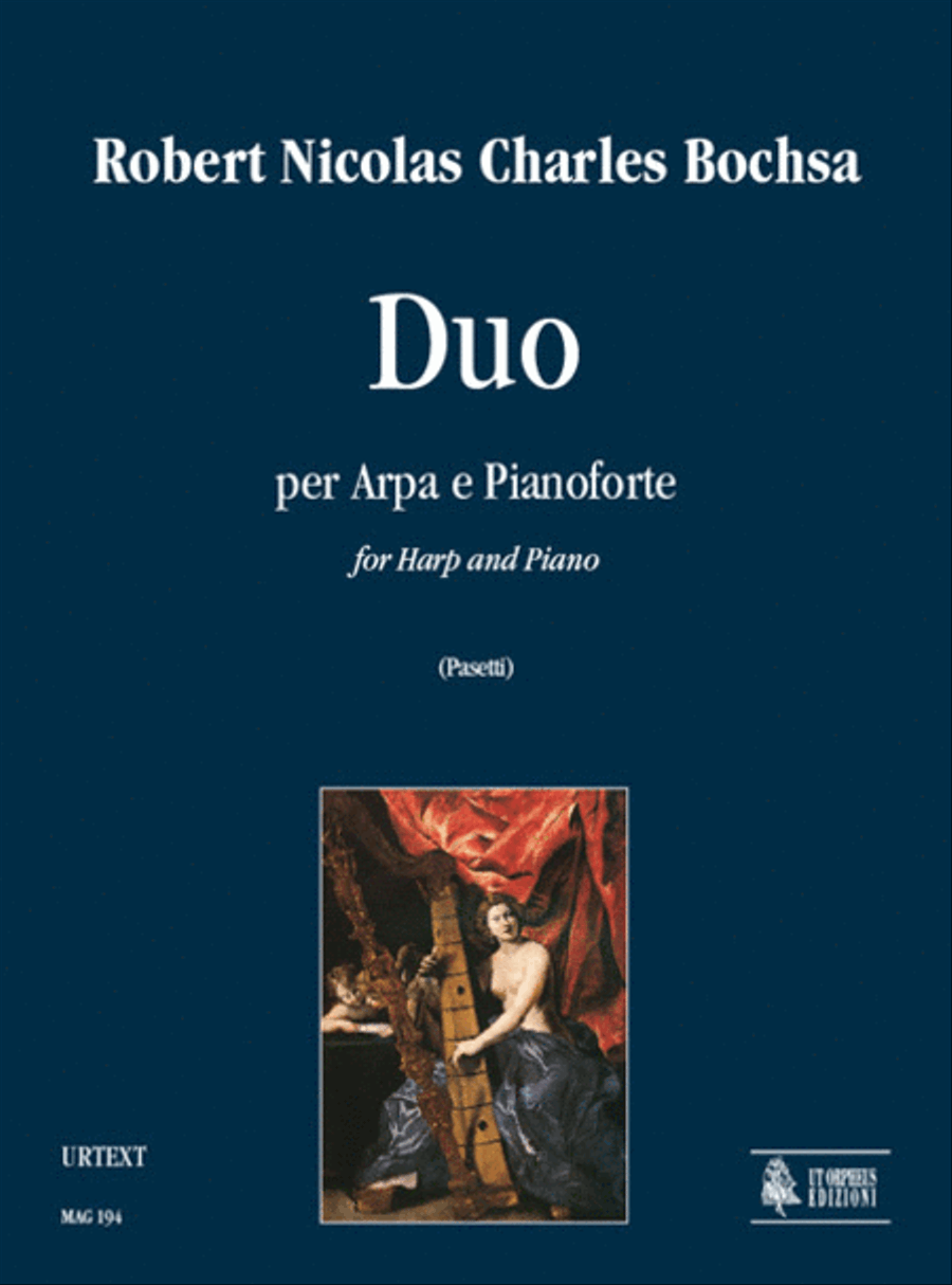 Duo for Harp and Piano Harp scores gallery preview page 1