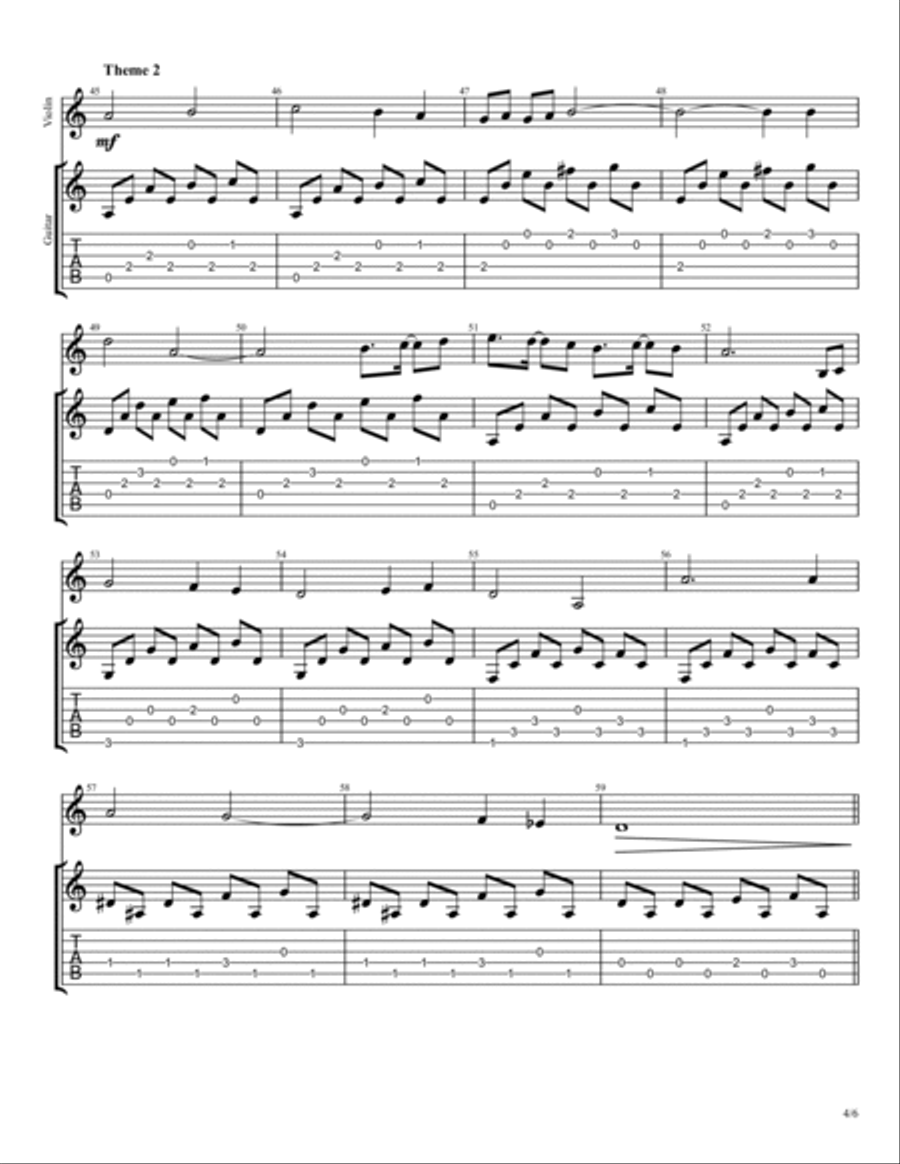 Braveheart - Main Title Clarinet scores gallery preview page 5