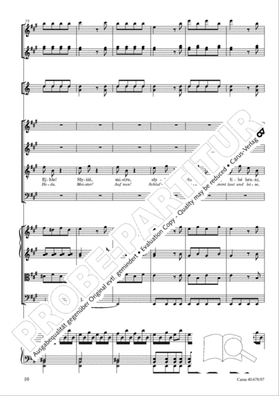 Missa pastoralis bohemica 4-Part scores gallery preview page 23