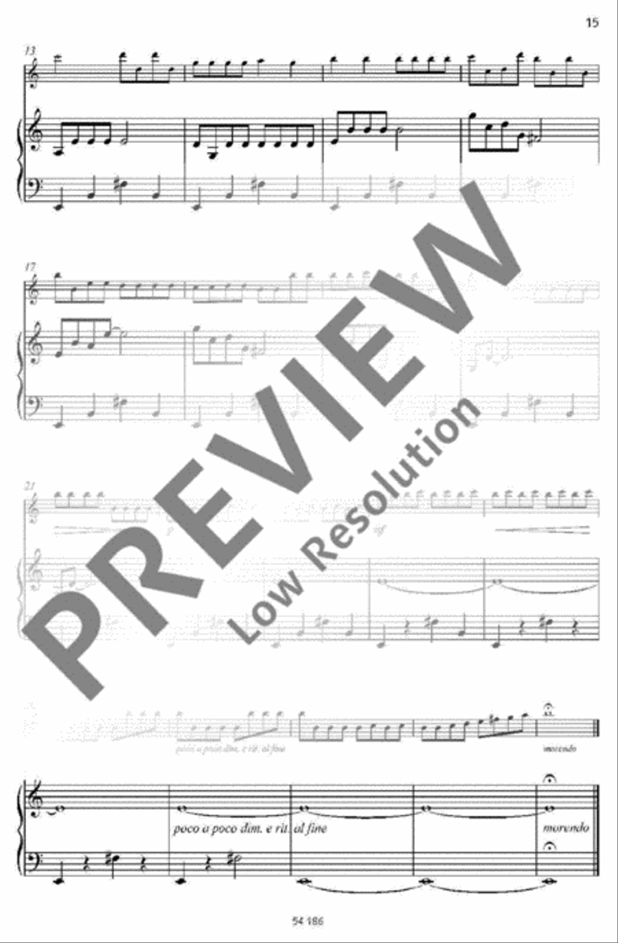 Musical Flowers Harp scores gallery preview page 15
