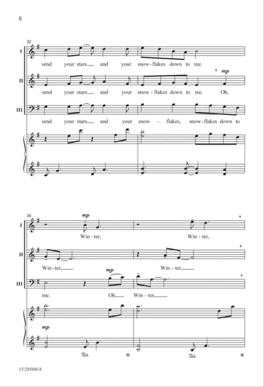 Winter's Waking Winter's Waking 3-Part scores gallery preview page 9