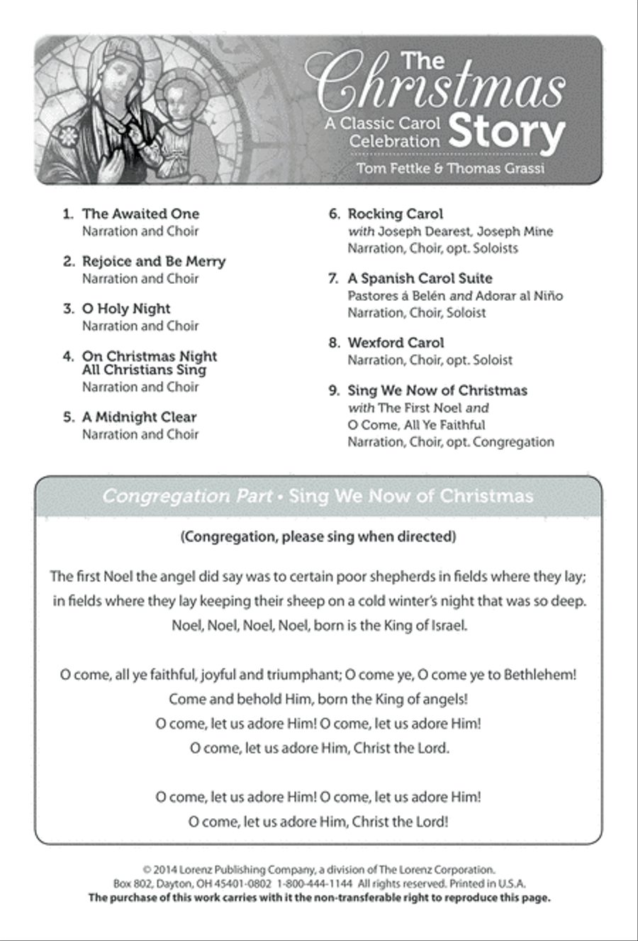 The Christmas Story The Christmas Story 3-Part scores gallery preview page 85