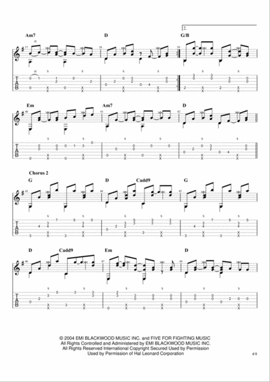 100 Years Electric Guitar scores gallery preview page 4
