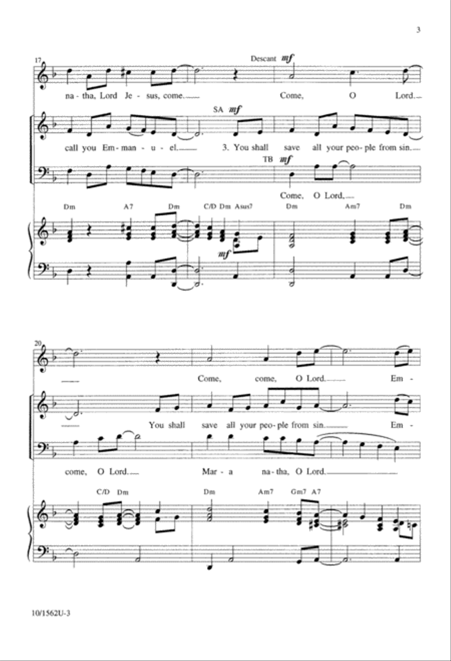 Emmanuel Carol 4-Part scores gallery preview page 3