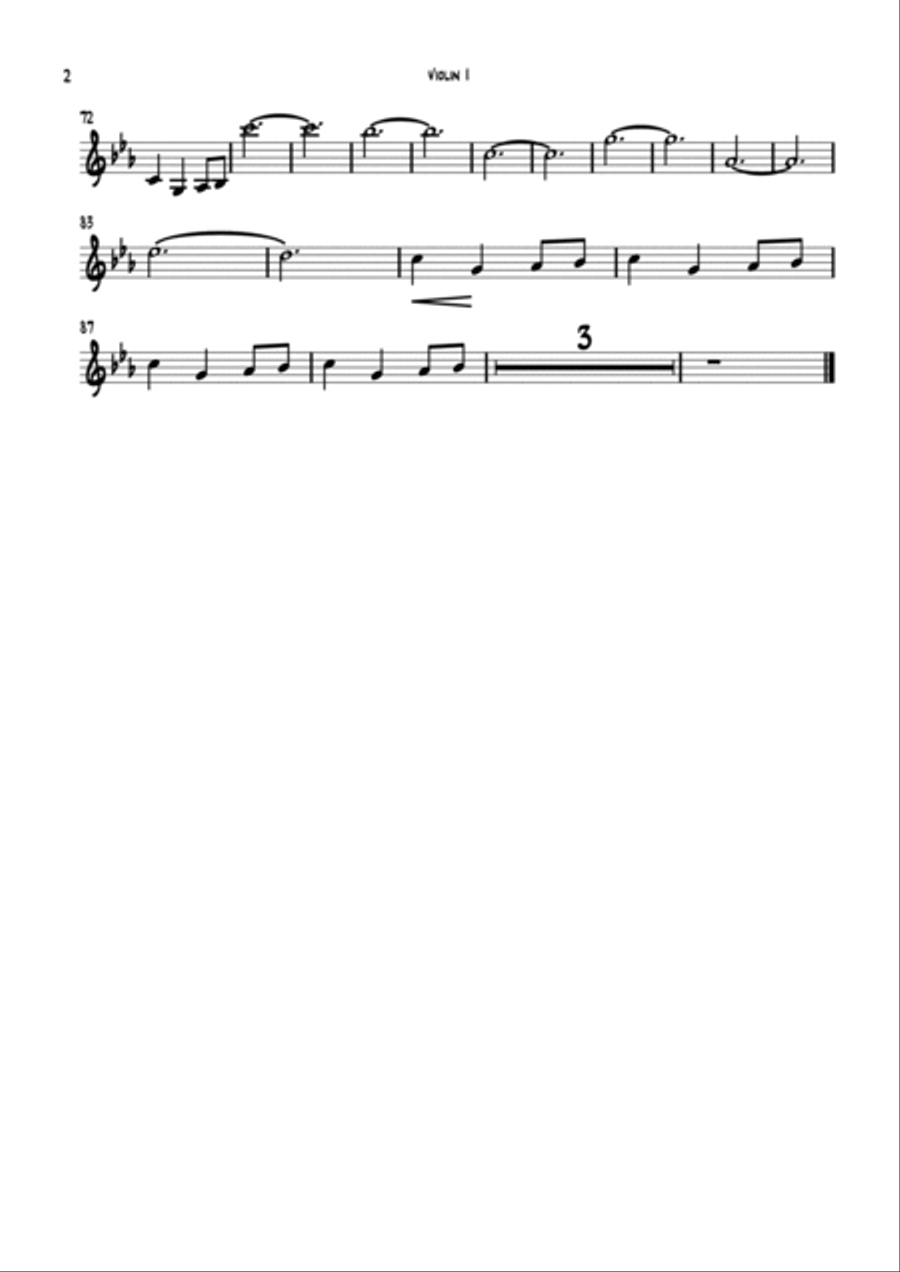 Game Of Thrones String Quartet scores gallery preview page 4