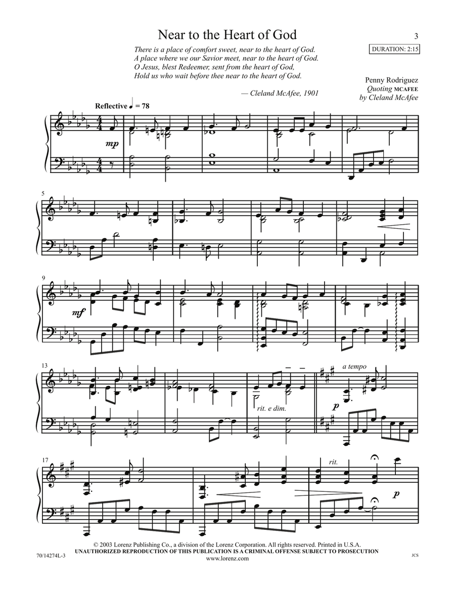Near to the Heart (Digital Download)