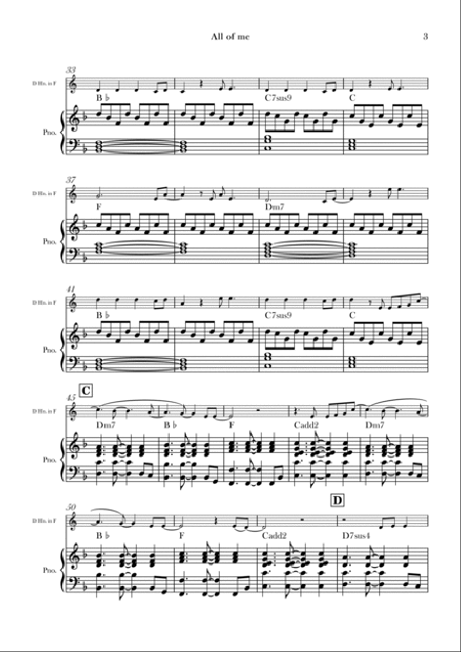 All Of Me All Of Me Chamber Music scores gallery preview page 3