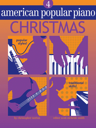Book cover for American Popular Piano - Christmas