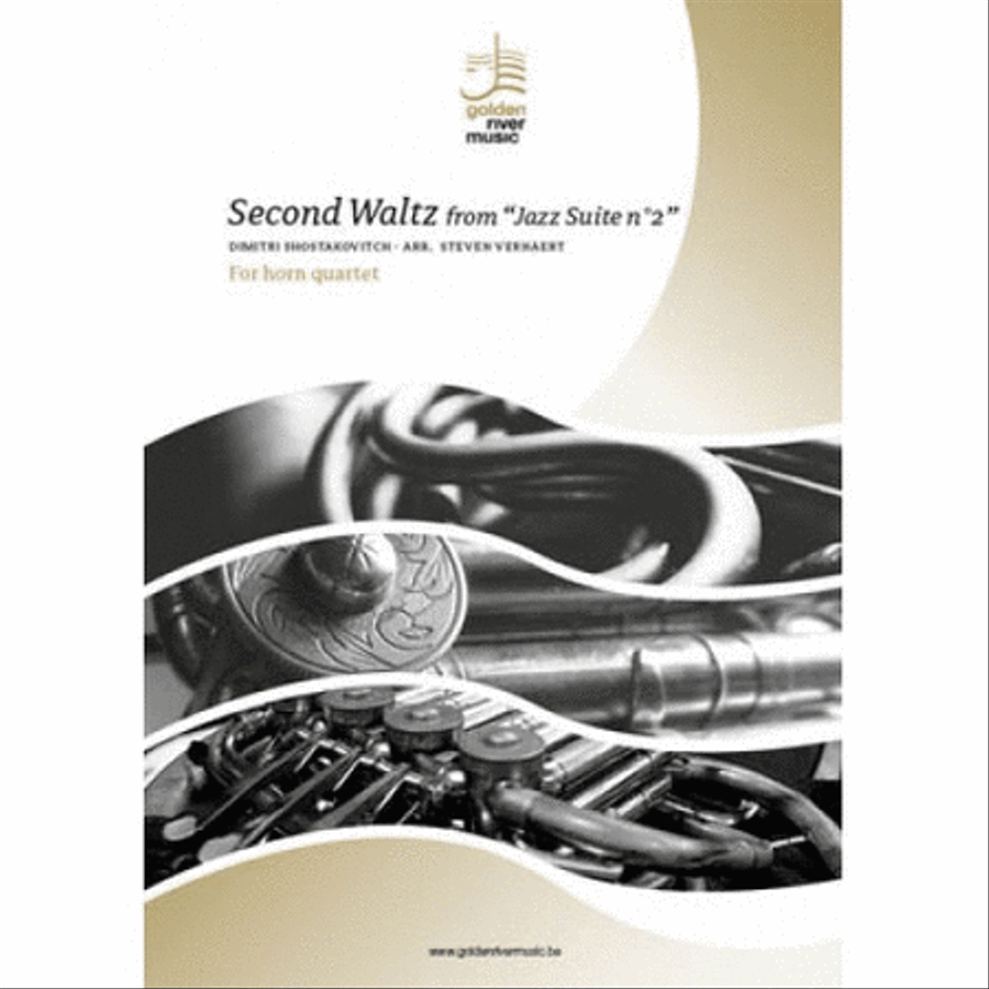 Second Waltz from Jazz Suite No. 2 Horn scores gallery preview page 1