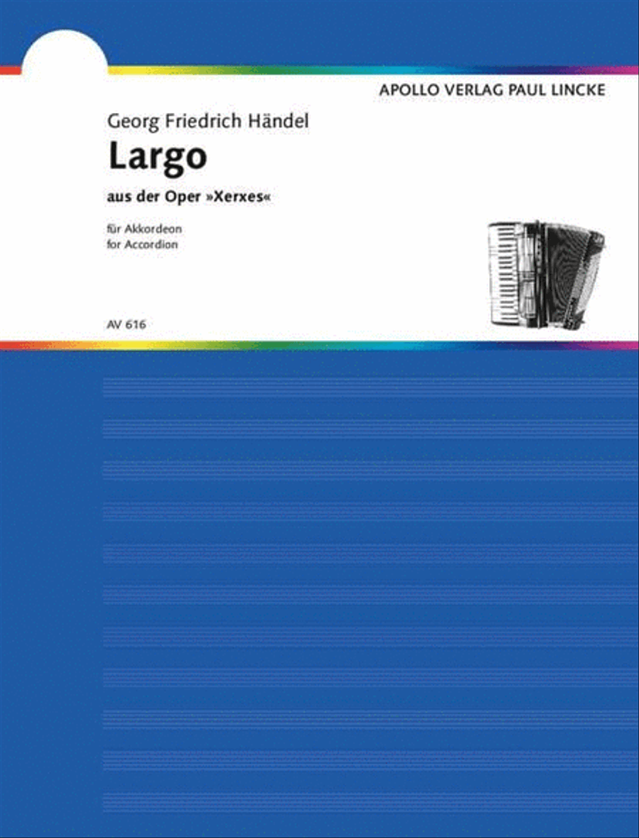 Largo Largo Accordion scores gallery preview page 1