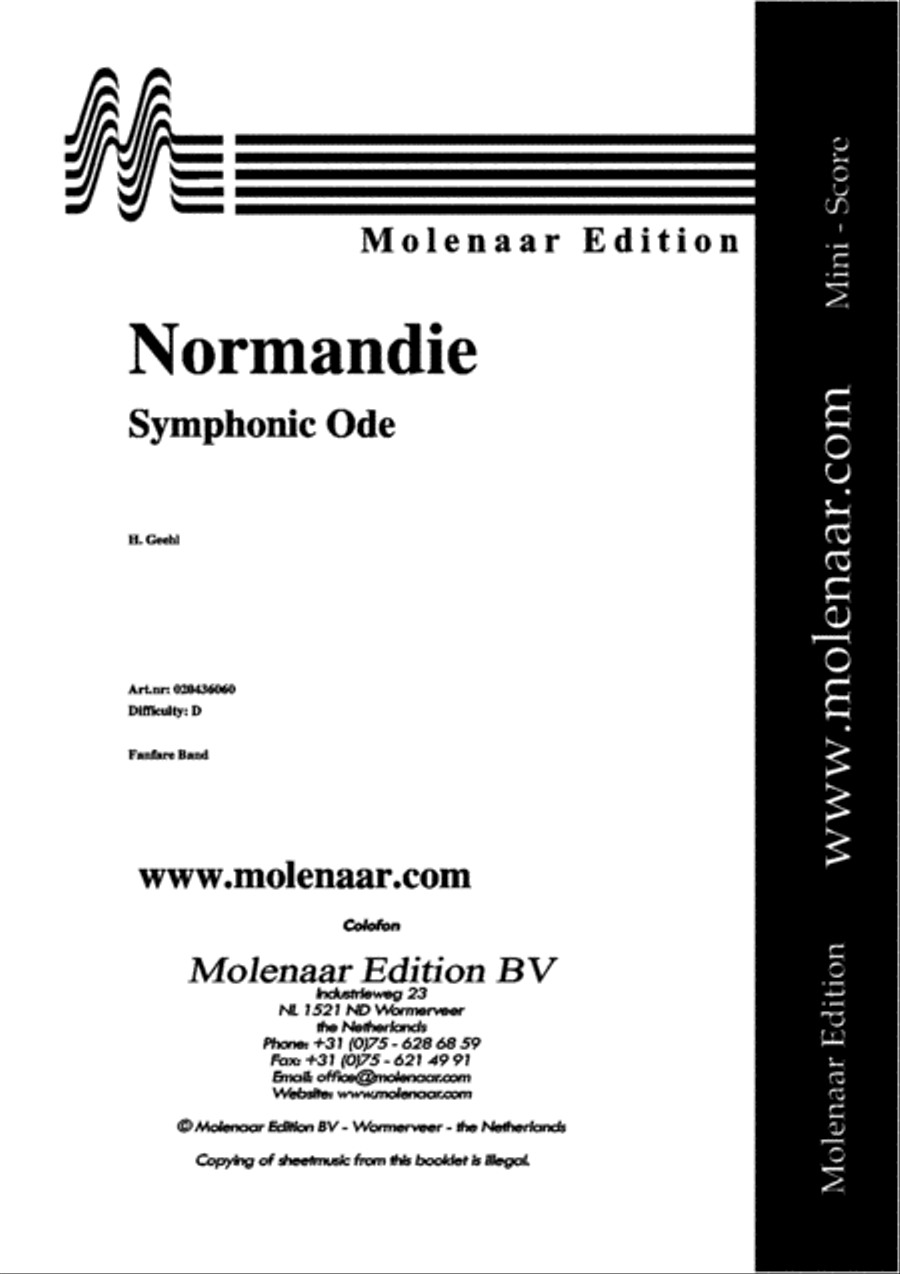 Normandie Fanfare Band scores gallery preview page 2