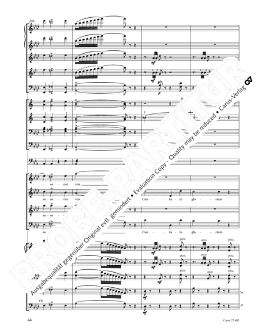 Mottetto per San Paolino Mottetto per San Paolino 4-Part scores gallery preview page 45