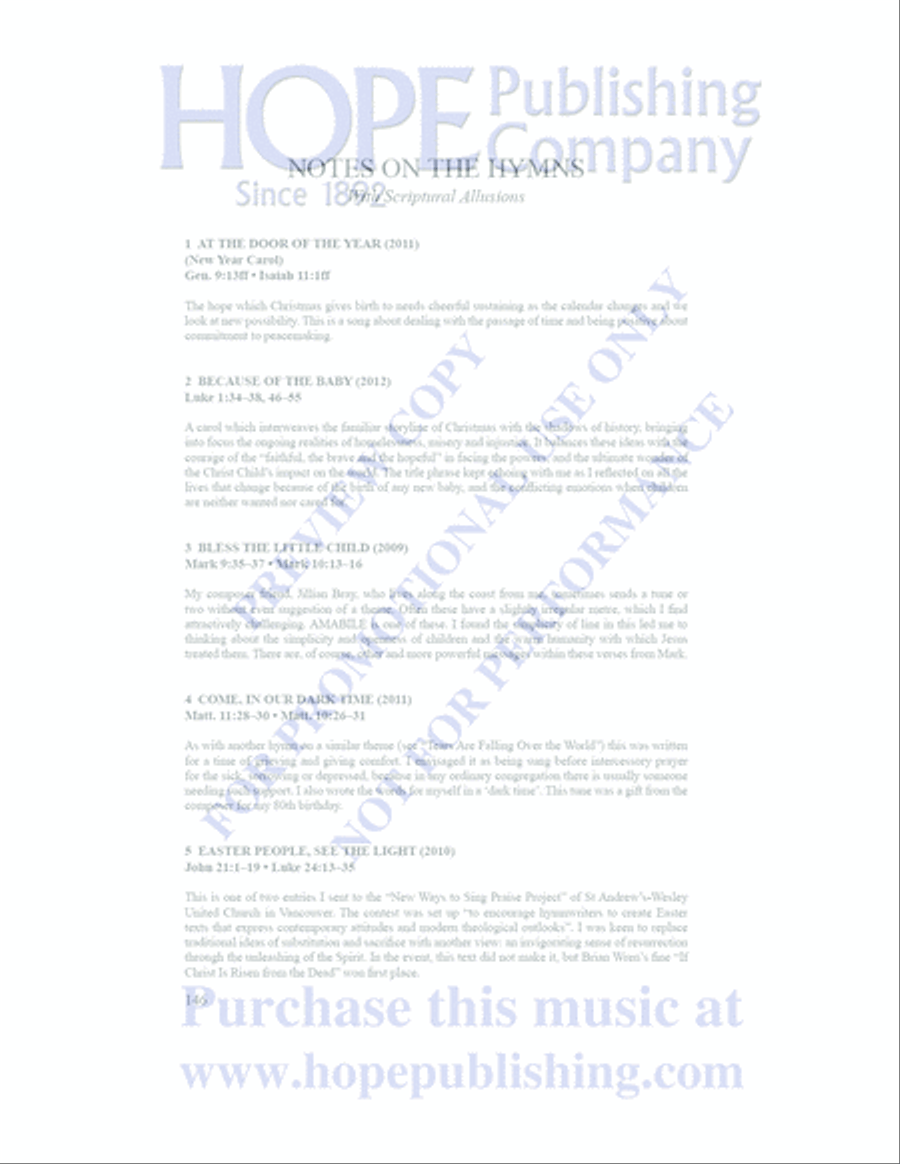 A Place at the Table Choir scores gallery preview page 144