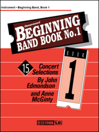 Book cover for Beginning Band Book No. 1 - 1st Clarinet