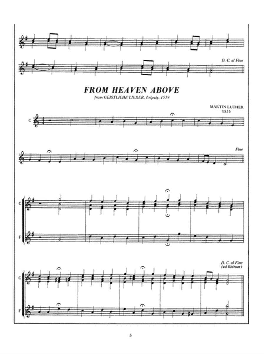 Christmas Carols for Recorder Recorder scores gallery preview page 6