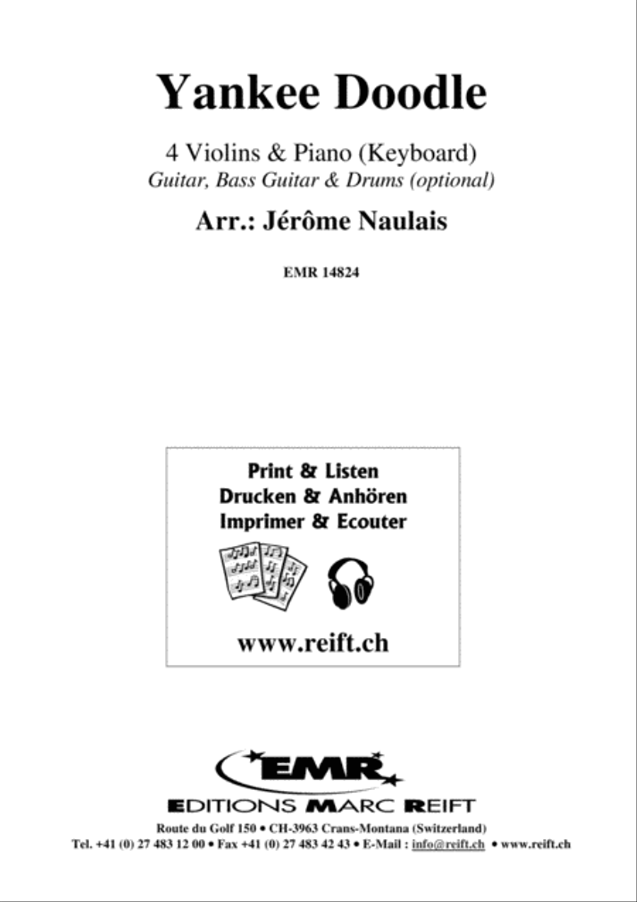 Yankee Doodle Violin scores gallery preview page 2