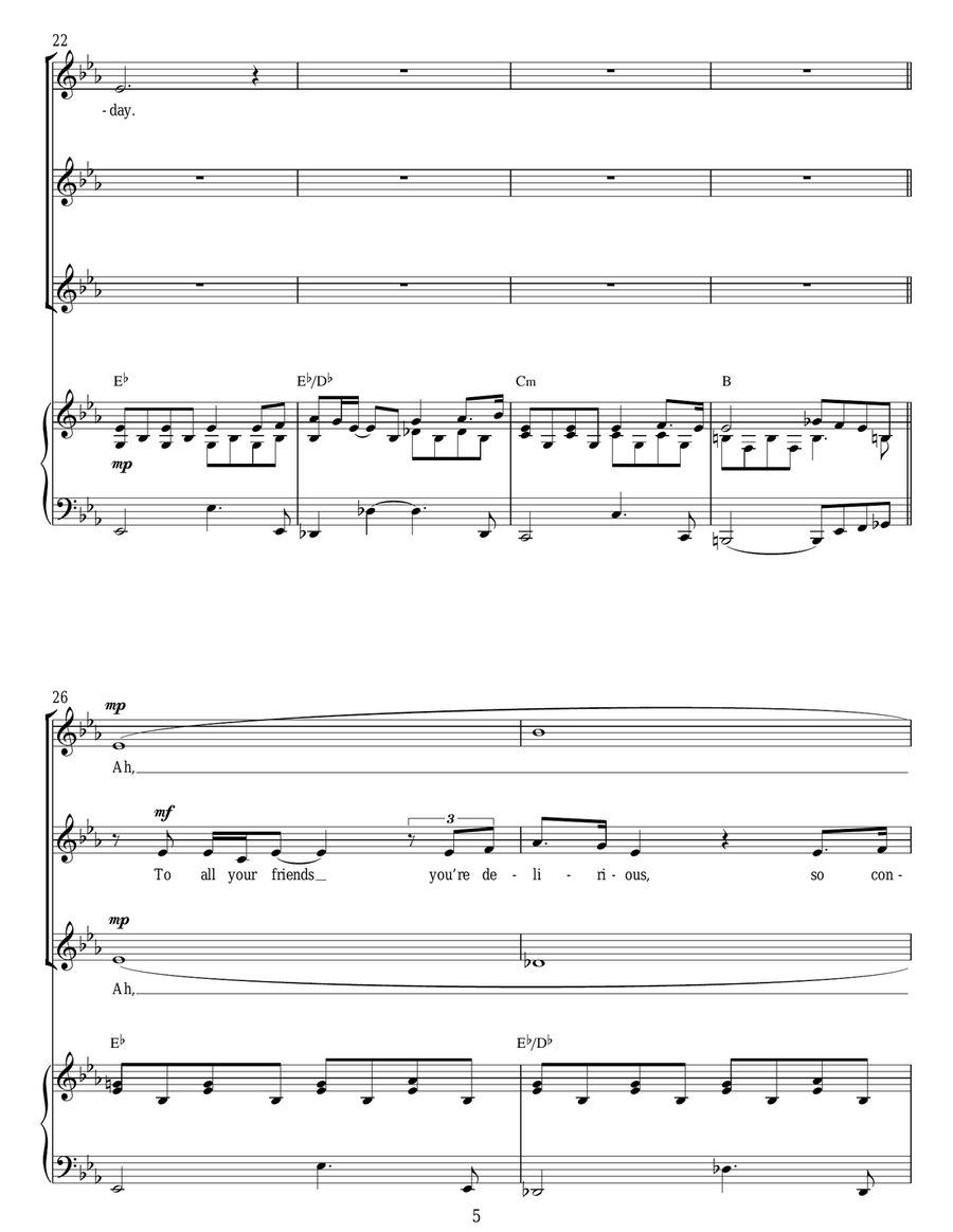 Beautiful SSA scores gallery preview page 5