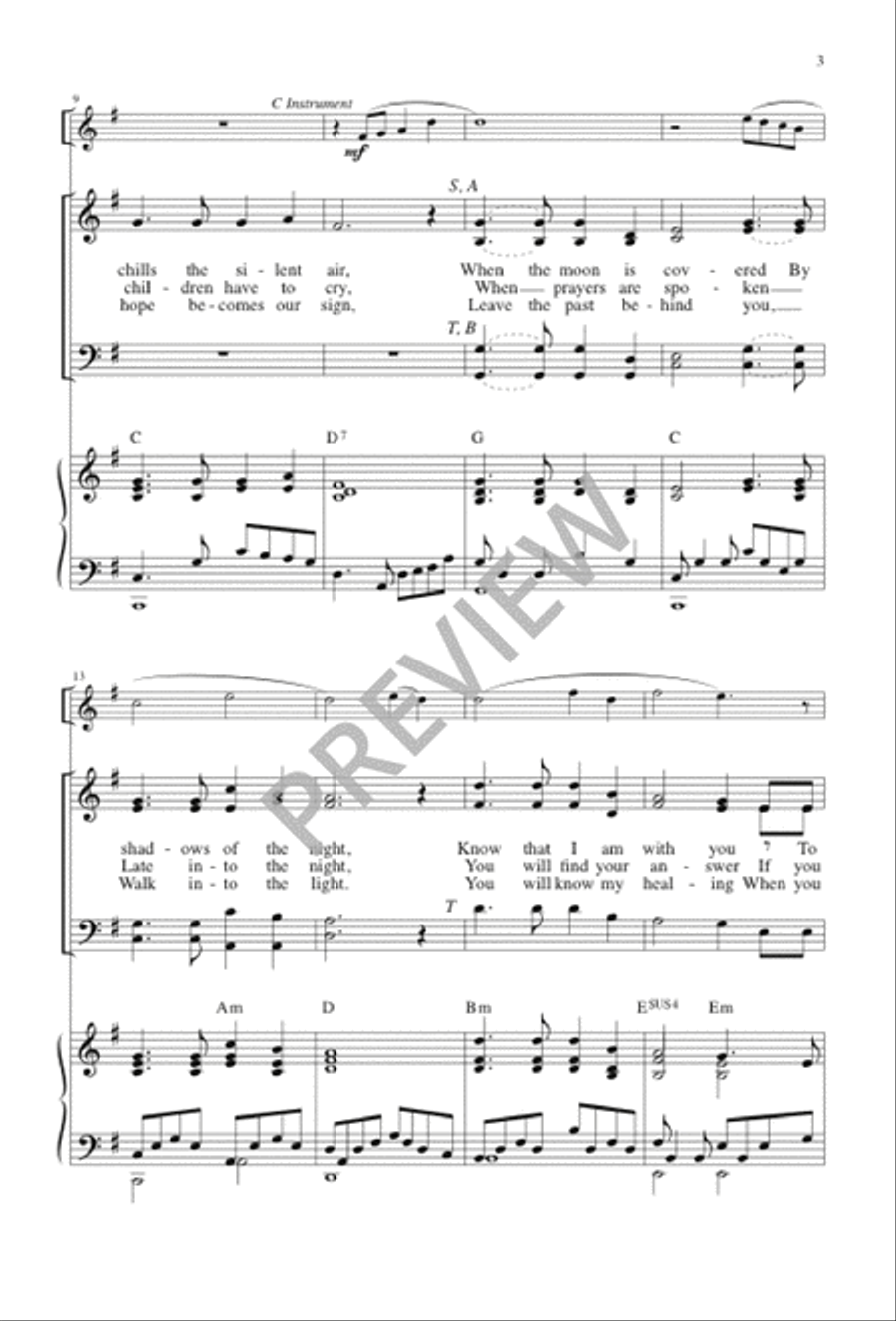 In the Quiet In the Quiet 4-Part scores gallery preview page 3