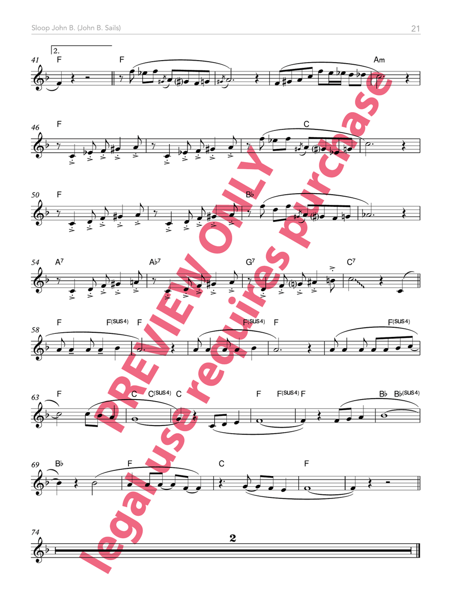 Shanty Play-Alongs für Querflöte Flute scores gallery preview page 6