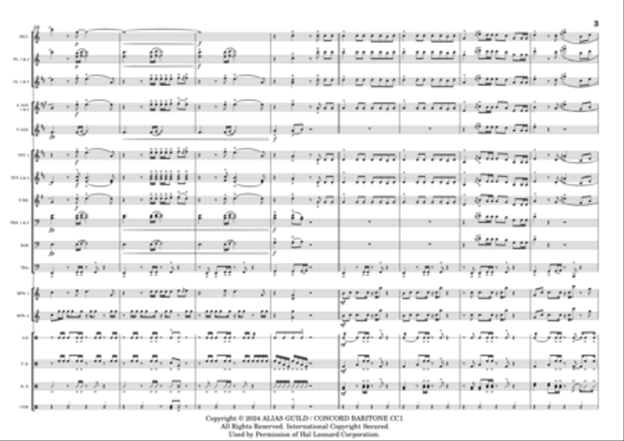 360 360 Marching Band scores gallery preview page 3