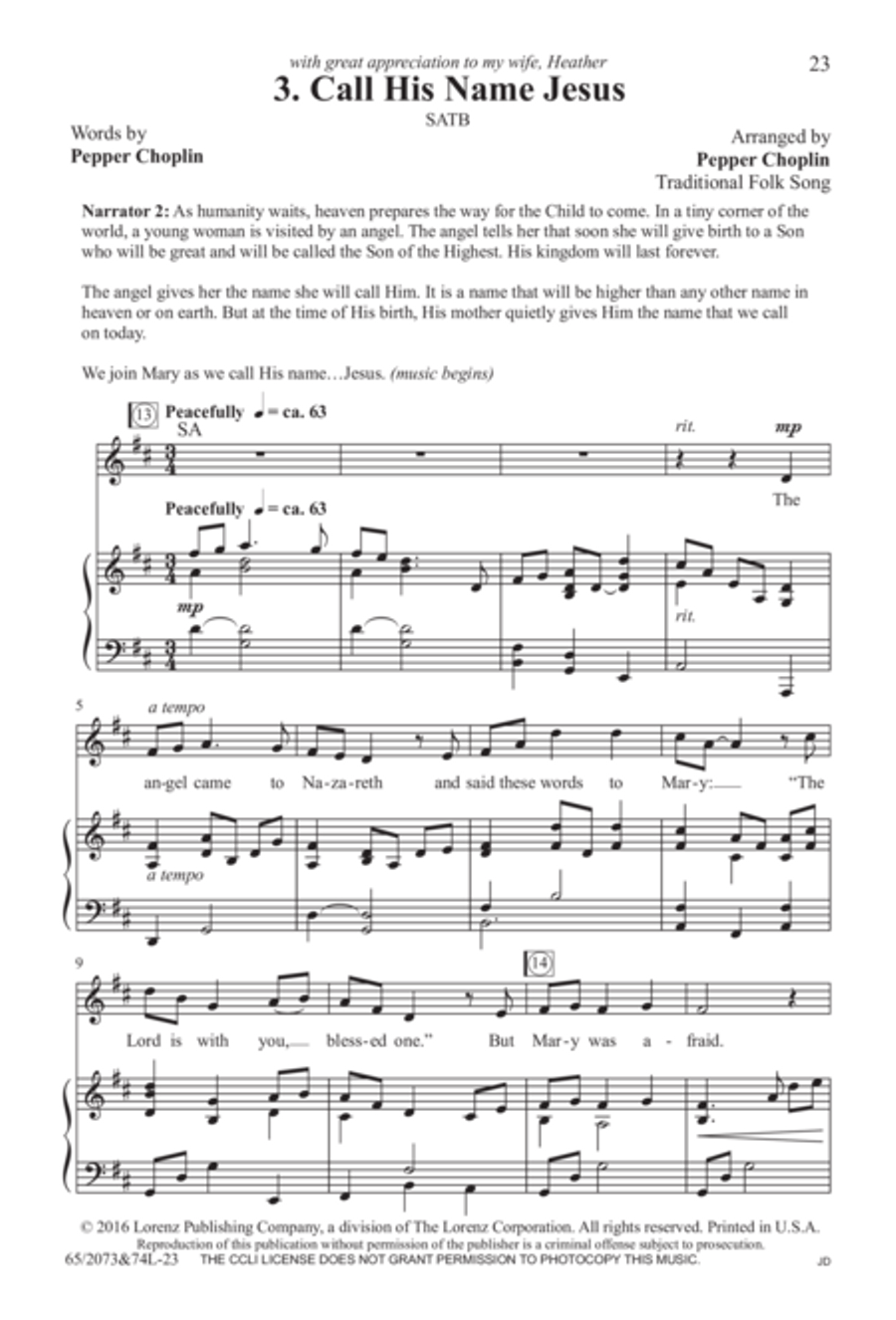 Go Sing It on the Mountain 4-Part scores gallery preview page 11