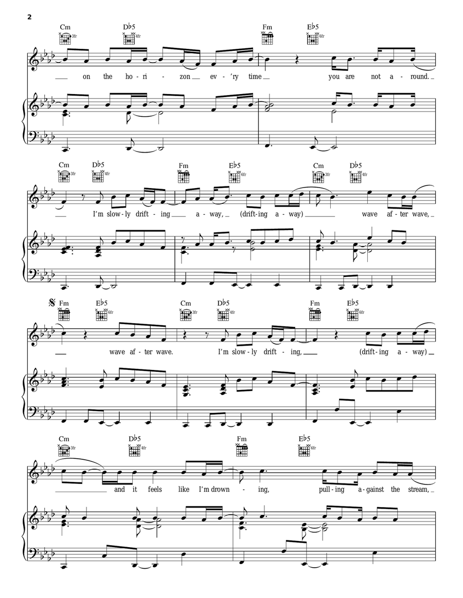 Waves Acoustic Guitar scores gallery preview page 2