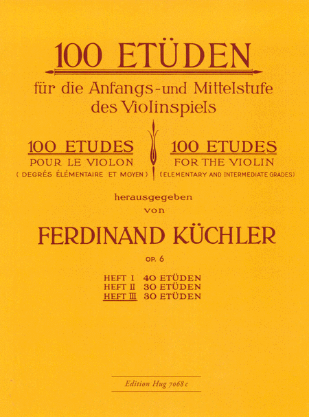 100 Etuden - Volume 3 op 6
