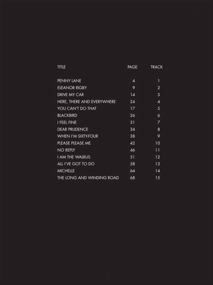 Laurence Juber Plays Lennon & McCartney Electric Guitar scores gallery preview page 3